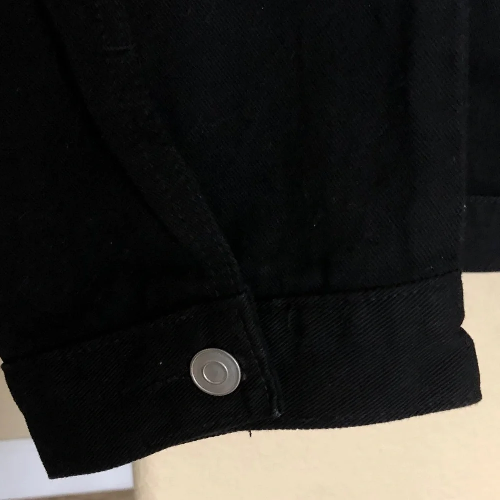 Fantastic Fawn Black Jean Jacket - Picture 7 of 10